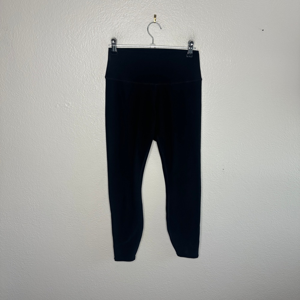 Alo Yoga 7/8 High-Waist Airbrush Leggings Black Size XS Gym Workout - Picture 4 of 7